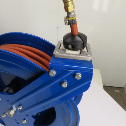 Retractable Spring Return Pneumatic Air Hose Reel 3/8" Id Hose