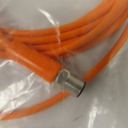 Ifm ASTGH040VAS0005E04 EVT072 Connection Cable Assembly 5m 22AWG 250V M12