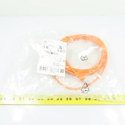 Ifm ASTGH040VAS0005E04 EVT072 Connection Cable Assembly 5m 22AWG 250V M12