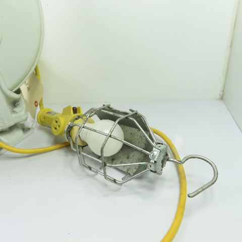 Appleton Electric Reelite Retractable Extension Cord Reel Drop Light 38'