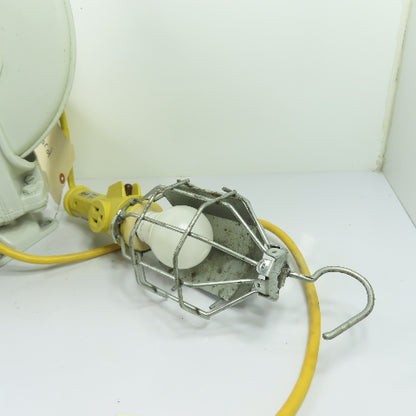 Appleton Electric Reelite Retractable Extension Cord Reel Drop Light 38'