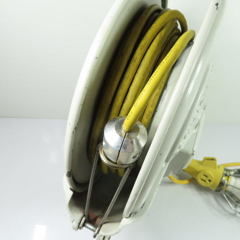 Appleton Electric Reelite Retractable Extension Cord Reel Drop Light 38'