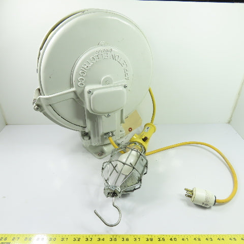 Appleton Electric Reelite Retractable Extension Cord Reel Drop Light 38'