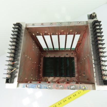 Reliance Electric 0-51377-40 5-Slot Card Rack Chassis Backplane Assembly