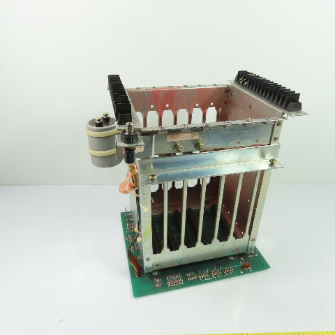 Reliance Electric 0-51377-40 5-Slot Card Rack Chassis Backplane Assembly