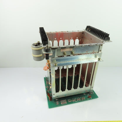 Reliance Electric 0-51377-40 5-Slot Card Rack Chassis Backplane Assembly
