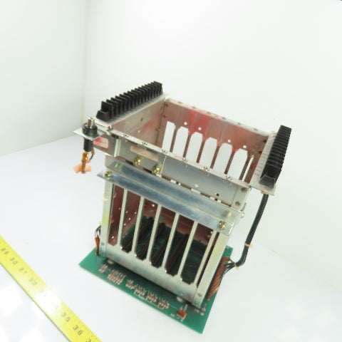Reliance Electric 0-51377-40 5-Slot Card Rack Chassis Backplane Assembly