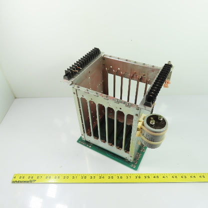Reliance Electric 0-51377-40 5-Slot Card Rack Chassis Backplane Assembly