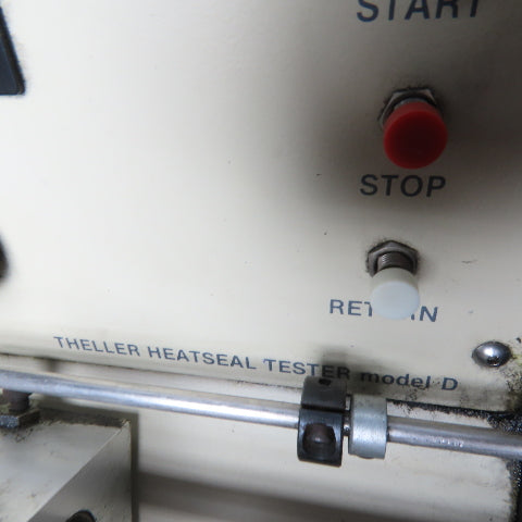 H.W. Theller, Inc. Model D Mini Tensile Heatseal Tester 120V 60Hz w/ Manual