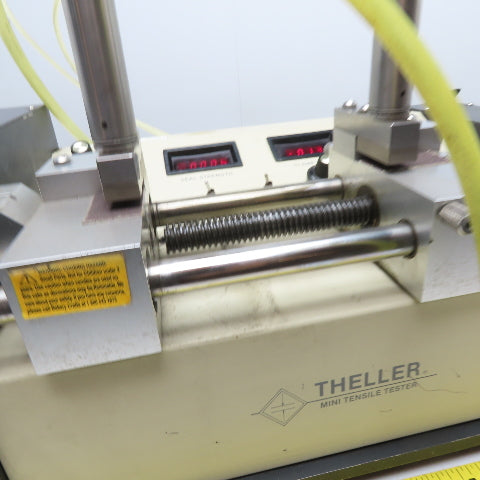 H.W. Theller, Inc. Model D Mini Tensile Heatseal Tester 120V 60Hz w/ Manual