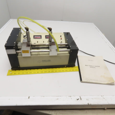 H.W. Theller, Inc. Model D Mini Tensile Heatseal Tester 120V 60Hz w/ Manual