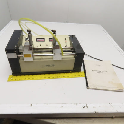 H.W. Theller, Inc. Model D Mini Tensile Heatseal Tester 120V 60Hz w/ Manual
