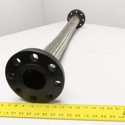 Flexible Braided Metal Hose 2-1/2" Flange Class 300 39-1/2" OAL