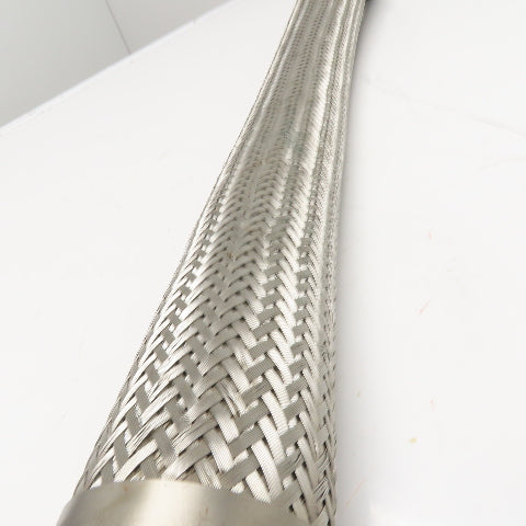 Flexible Braided Metal Hose 2-1/2" Flange Class 300 39-1/2" OAL
