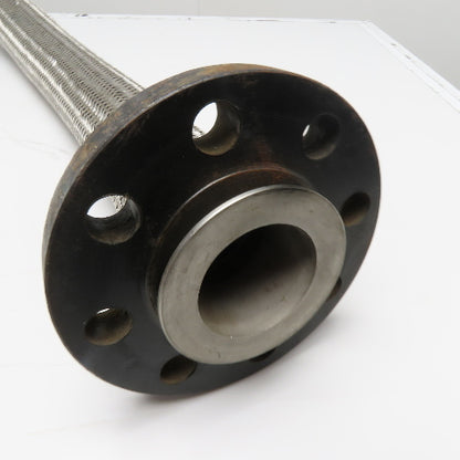 Flexible Braided Metal Hose 2-1/2" Flange Class 300 39-1/2" OAL
