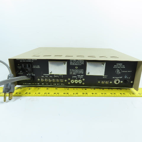 Raymer 801-40 Solid State Commercial PA Amplifier 40W 120VAC
