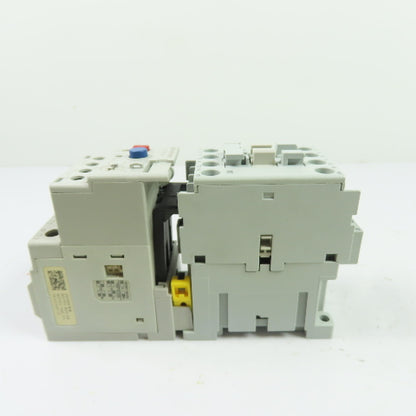 Allen-Bradley 100-C09*10 9A 600V Contactor 120V Coil w/ 193-EECB Relay 1-5A