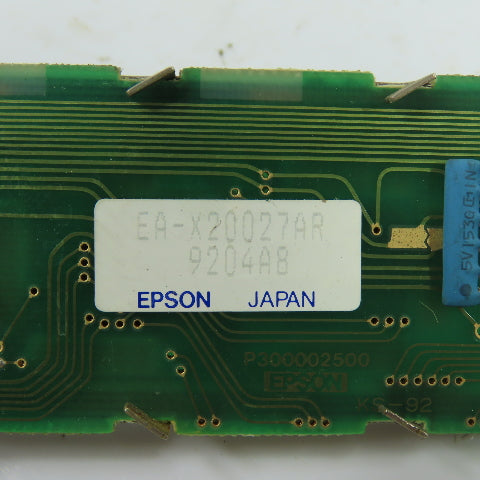 Epson P300002500 EA-X20027AR 2 Rows Of 20 Characters LCD Display Module Board