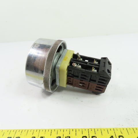 Fuji Electric 41-10420 AH30-B3 30mm Black Mushroom Pushbutton Switch 600VAC