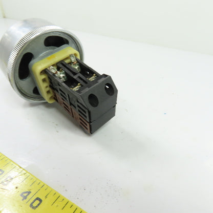Fuji Electric 41-10420 AH30-B3 30mm Black Mushroom Pushbutton Switch 600VAC