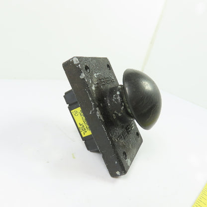 REES 347S Heavy Duty Mushroom Head Pushbutton Switch 600VAC 250VDC
