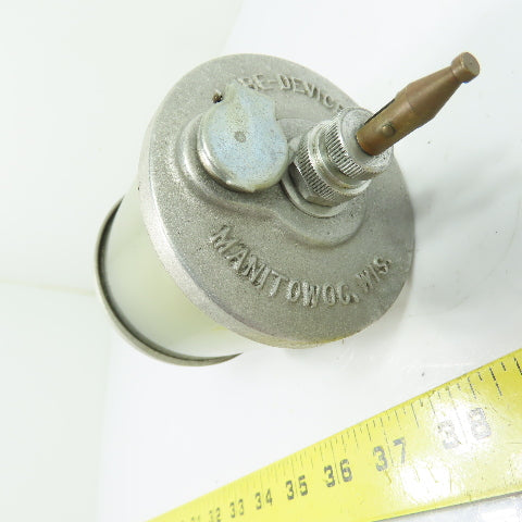 Lube-Devices Sight Glass Oil Reservoir Lubricator Drip Oiler