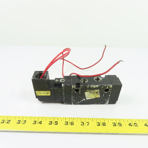 Parker B51JACH53A Solenoid Pneumatic Directional Control Valve 110/120VAC 150PSI