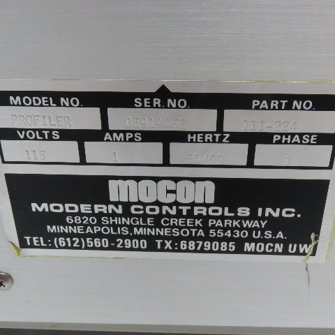 Mocon 111-224 PROFILER Film Profiler Thickness Gauge Parts/Repair