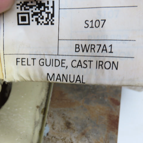 Overmade Manual Felt Tracking Guide Fixture Assembly