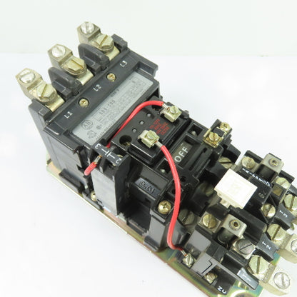 Allen-Bradley 509-COD 45A 3-Pole Size 2 Motor Starter 120V Coil 600VAC