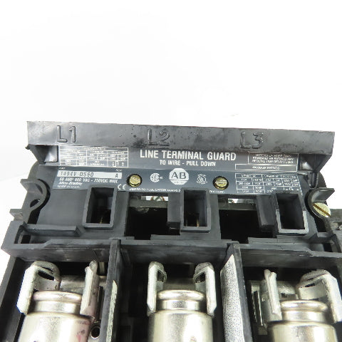 Allen-Bradley 1494V-DS60 0A 3-Pole Fusible Disconnect Switch 600VAC