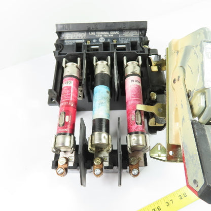 Allen-Bradley 1494V-DS60 0A 3-Pole Fusible Disconnect Switch 600VAC
