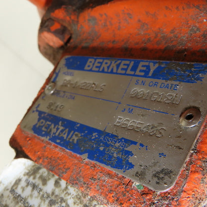 Berkeley B2-1/2ZPLS Centrifugal Pump 20HP 230/460V 3Ph 3515RPM Parts/Repair