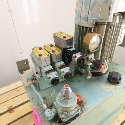15 Gallon Hydraulic Power Unit 230/460V 3Ph w/ Rexroth RFP30G10B1.1/5T