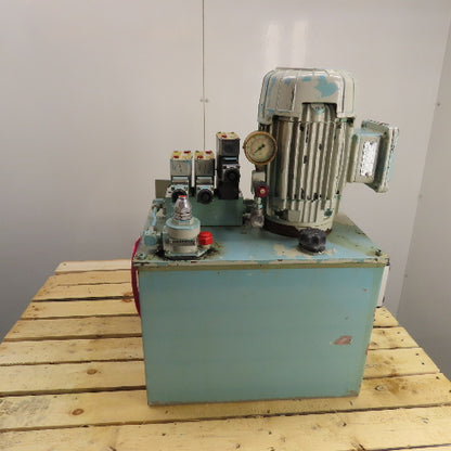 15 Gallon Hydraulic Power Unit 230/460V 3Ph w/ Rexroth RFP30G10B1.1/5T