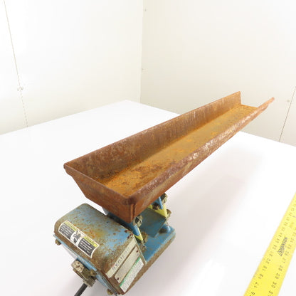 Syntron F-TO1-A Magnetic Vibratory Feeder 115V 1Ph 32" Long Tray