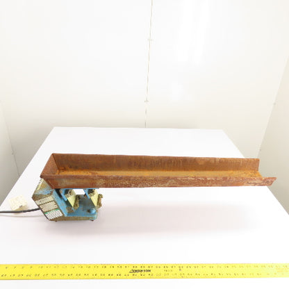 Syntron F-TO1-A Magnetic Vibratory Feeder 115V 1Ph 32" Long Tray