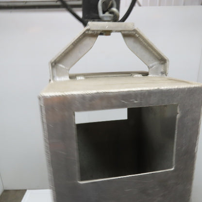 Pacific Engineering 4 Cu/Ft Bulk Material Bag Unloader Hopper 14" x 14" x 38"