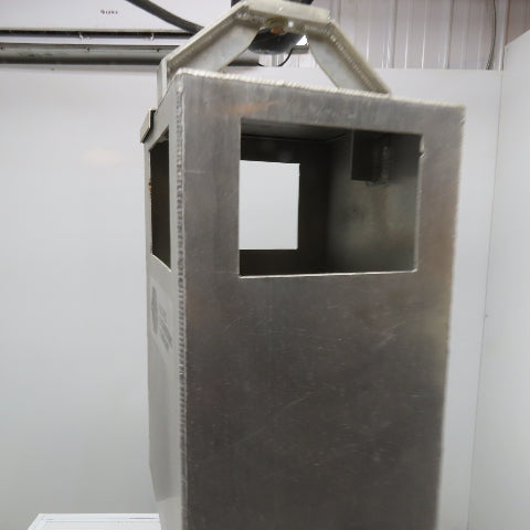 Pacific Engineering 4 Cu/Ft Bulk Material Bag Unloader Hopper 14" x 14" x 38"