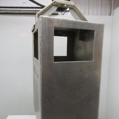 Pacific Engineering 4 Cu/Ft Bulk Material Bag Unloader Hopper 14" x 14" x 38"