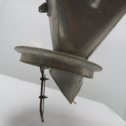 Pacific Engineering 4 Cu/Ft Bulk Material Bag Unloader Hopper 14" x 14" x 38"