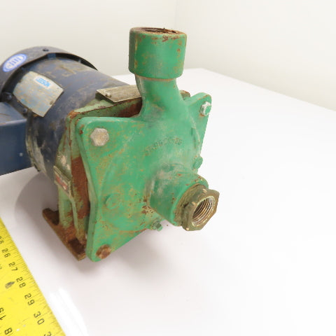 Worthington D520 Centrifugal Pump 1-1/4" x 1" x 4 1HP 230/460V 3Ph 4.2" Impeller