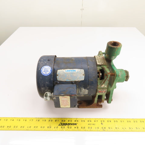 Worthington D520 Centrifugal Pump 1-1/4" x 1" x 4 1HP 230/460V 3Ph 4.2" Impeller