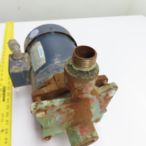 Worthington Centrifugal Pump 1HP 230/460V 3Ph 1-1/4" IN 1" Out