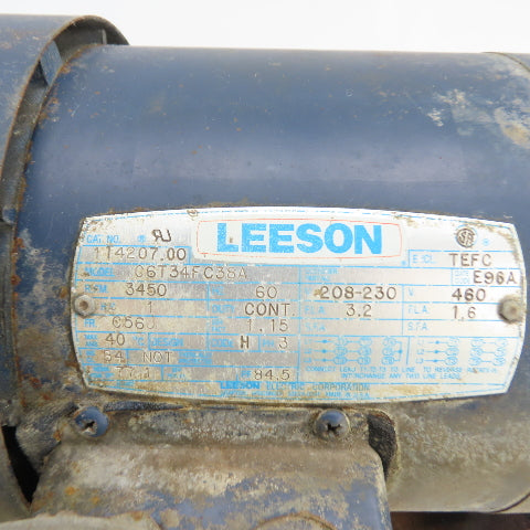 Worthington Centrifugal Pump 1HP 230/460V 3Ph 1-1/4" IN 1" Out