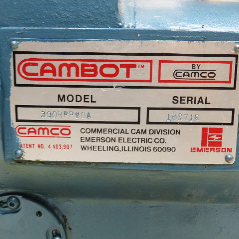 Camco 300RPP8OA Cambot Pick and Place Rotary Indexer 50:1 Ratio 3" Lift 1/4 Turn