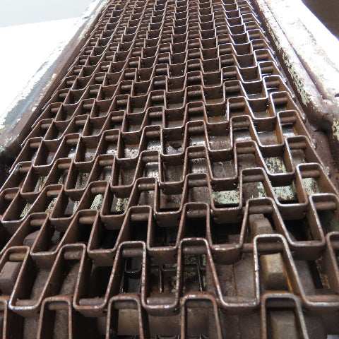 40" x 12.5" Steel Wire Belt Conveyor 10.5" Belt 460V 3pH 1/15hp