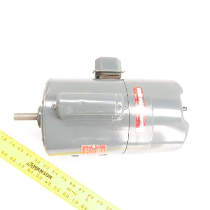 General Electric 5KC42FG276AT 1/4HP Motor 115/230V w/ B-510370 Sterns Brake