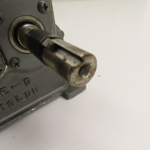 Eberhardt-Denver 13L-DB 50:1 Ratio Gear Speed Reducer 180LB Torque