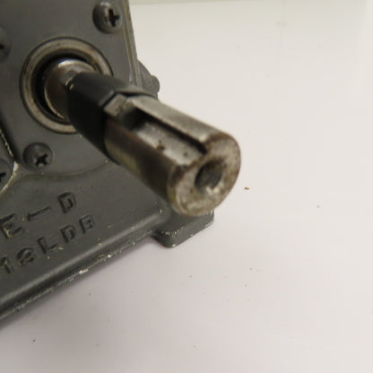 Eberhardt-Denver 13L-DB 50:1 Ratio Gear Speed Reducer 180LB Torque